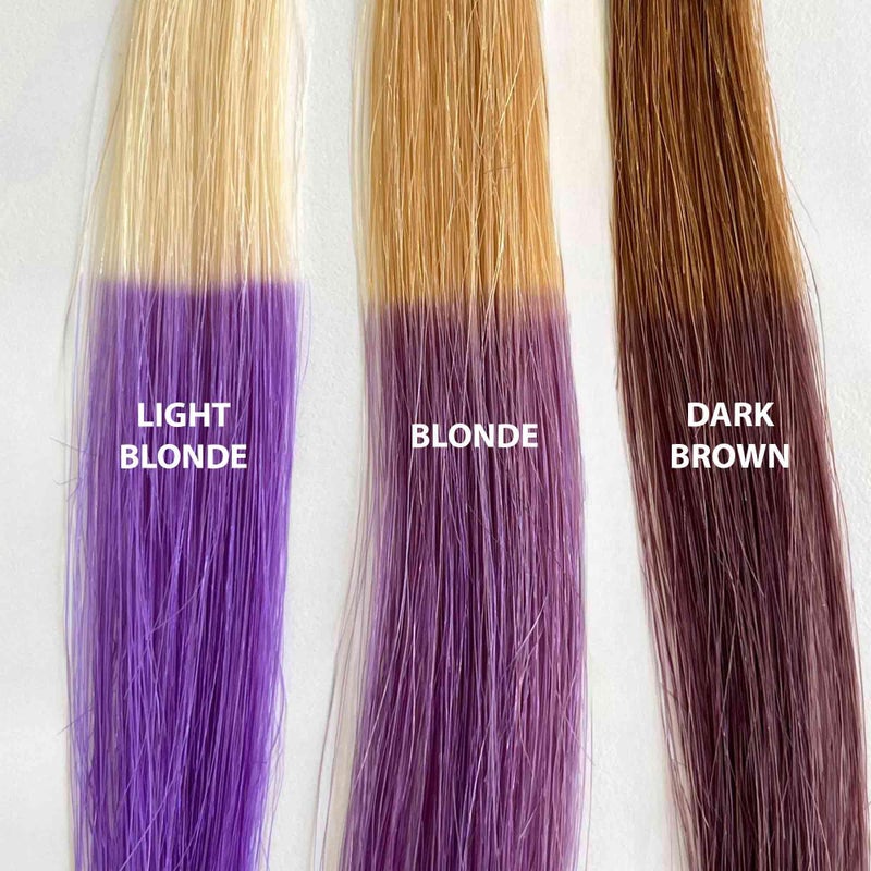 IROIRO Premium Natural Semi-Permanent Hair Color 210 Pastel Lavender (4oz) - Image 4